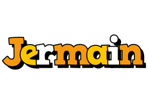 Jermain cartoon logo