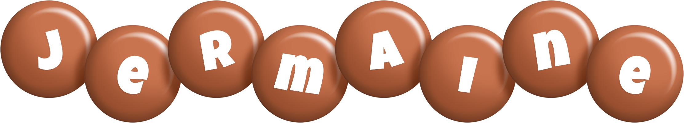 Jermaine candy-brown logo