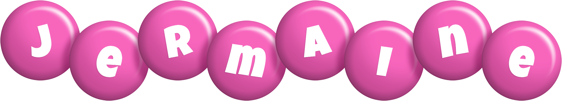 Jermaine candy-pink logo