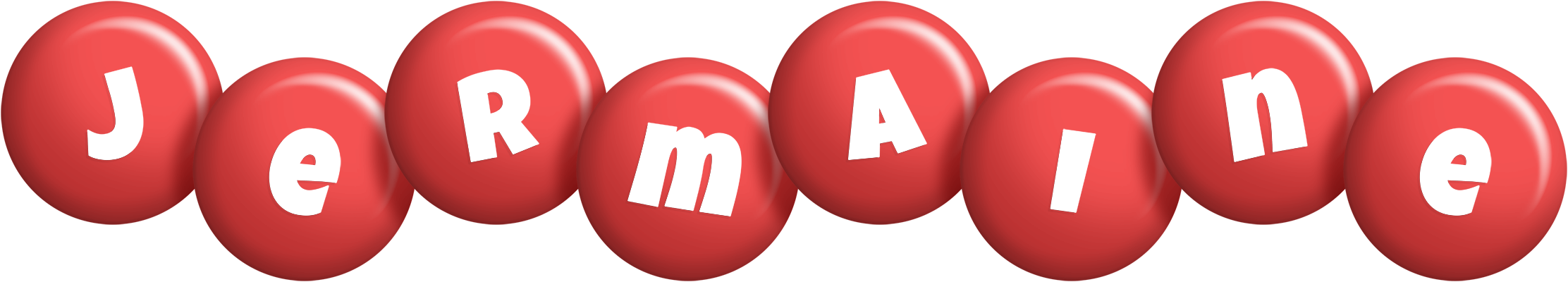 Jermaine candy-red logo
