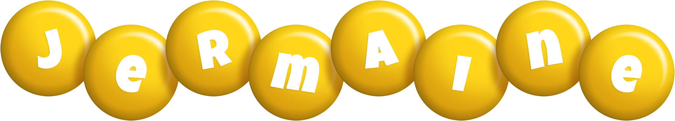 Jermaine candy-yellow logo