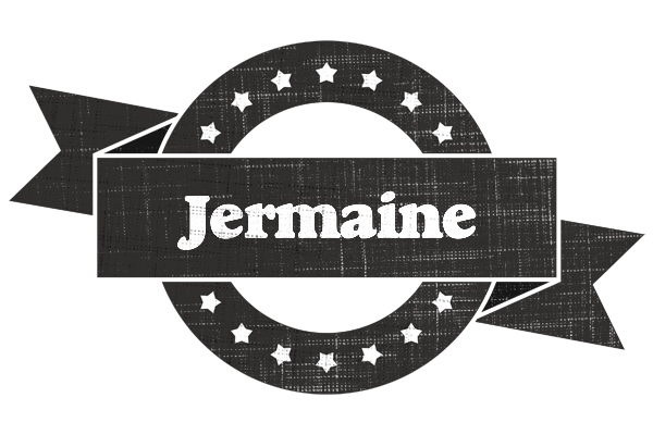Jermaine grunge logo