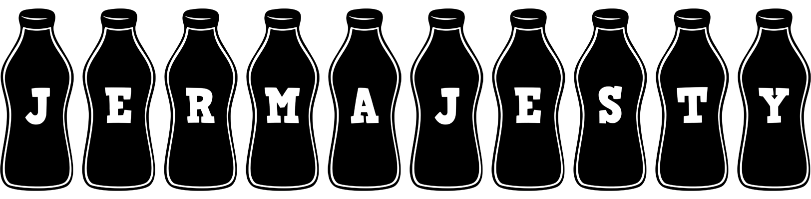 Jermajesty bottle logo