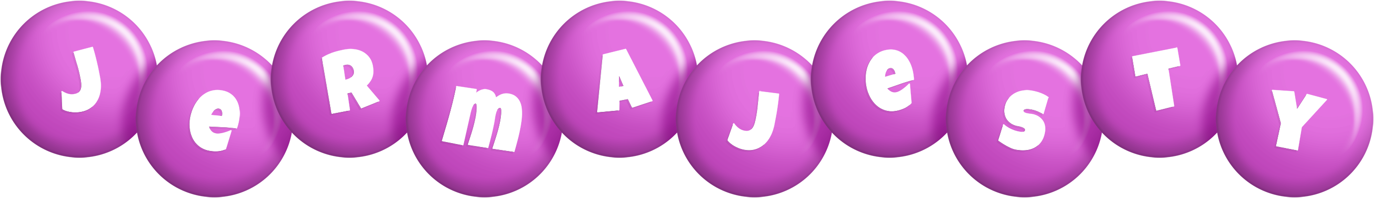 Jermajesty candy-purple logo