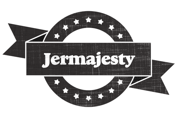 Jermajesty grunge logo