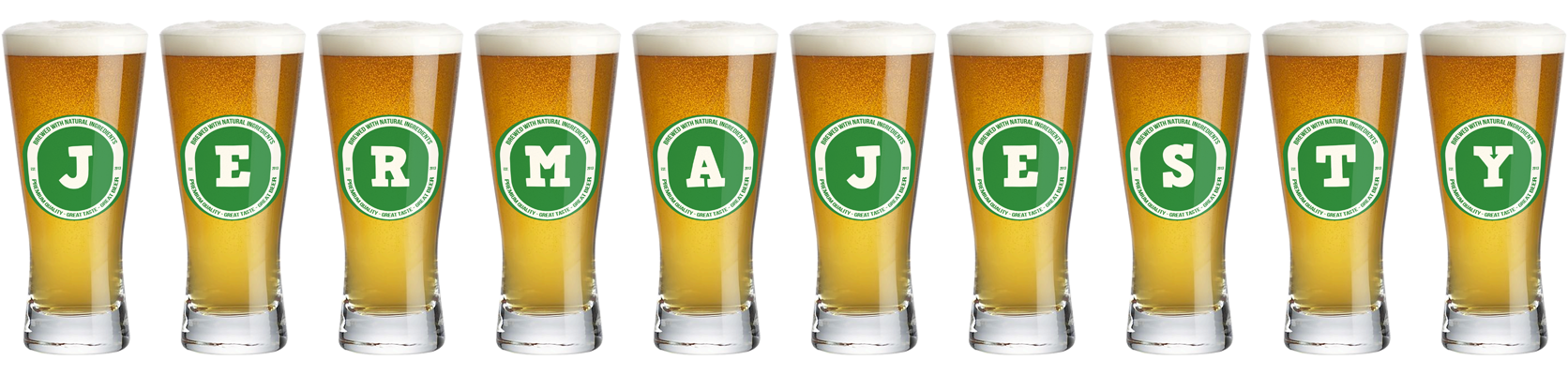 Jermajesty lager logo