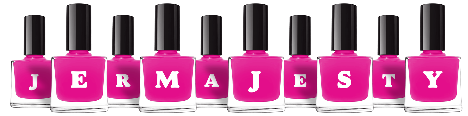Jermajesty nails logo