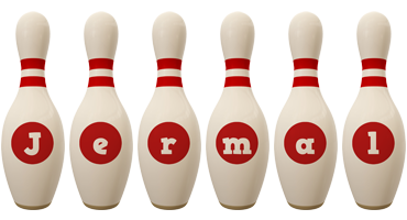 Jermal bowling-pin logo