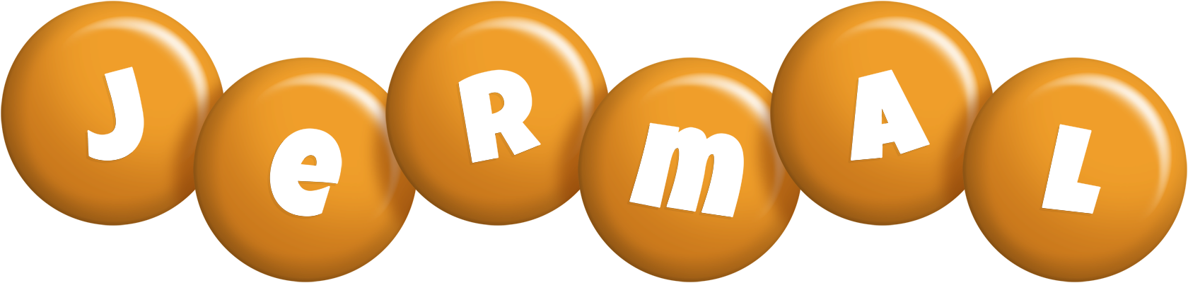 Jermal candy-orange logo