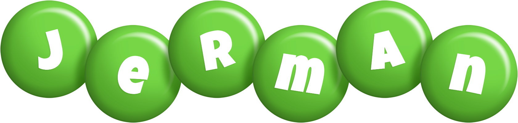 Jerman candy-green logo