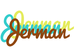 Jerman cupcake logo