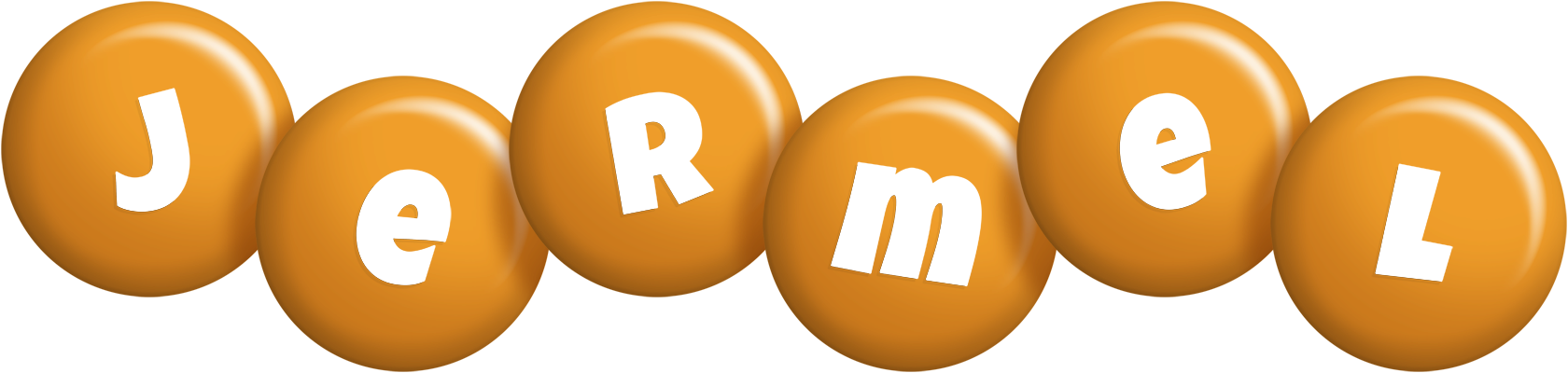 Jermel candy-orange logo