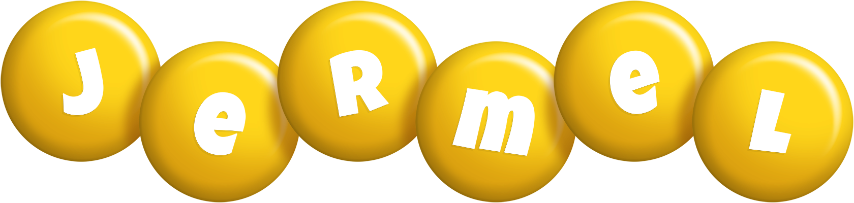 Jermel candy-yellow logo