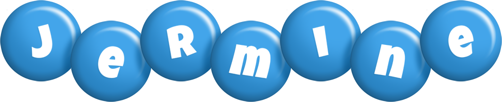 Jermine candy-blue logo