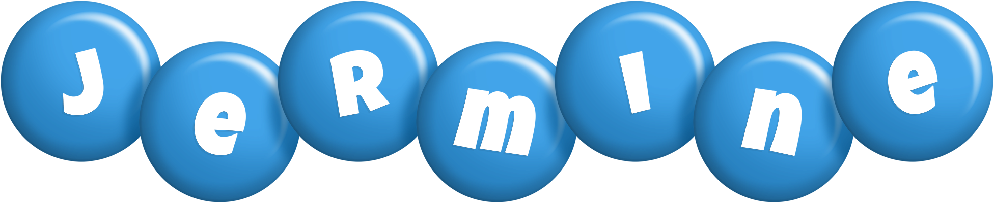 Jermine candy-blue logo