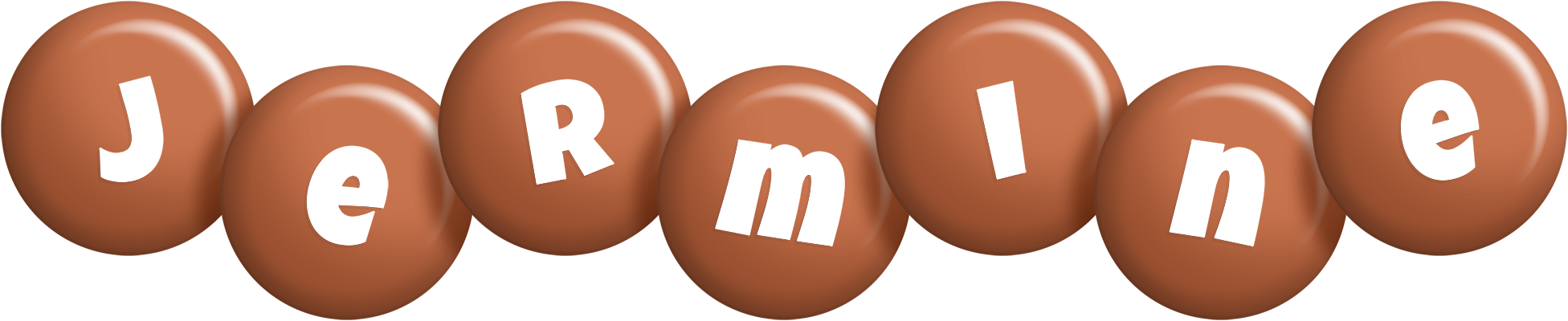 Jermine candy-brown logo