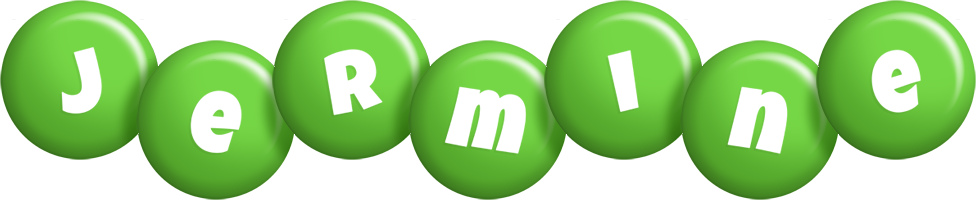 Jermine candy-green logo
