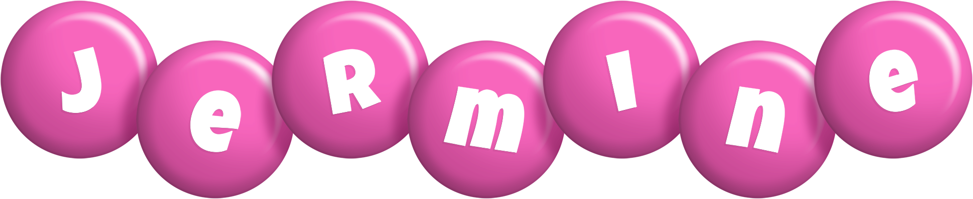 Jermine candy-pink logo