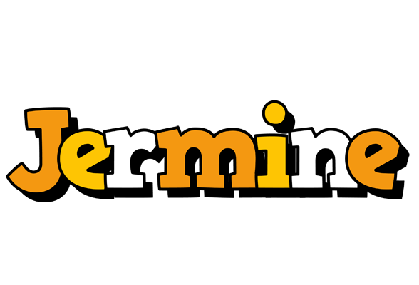 Jermine cartoon logo