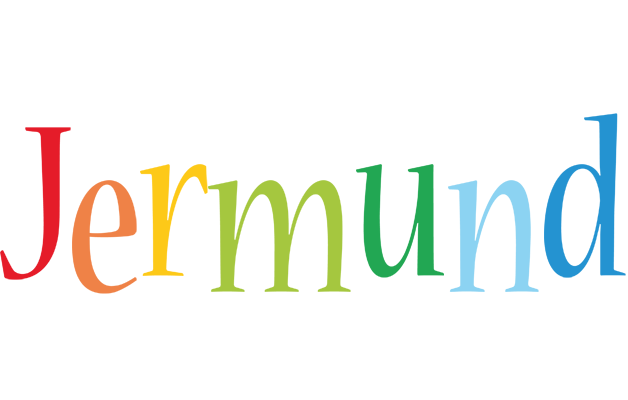 Jermund birthday logo
