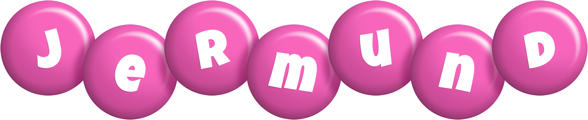 Jermund candy-pink logo