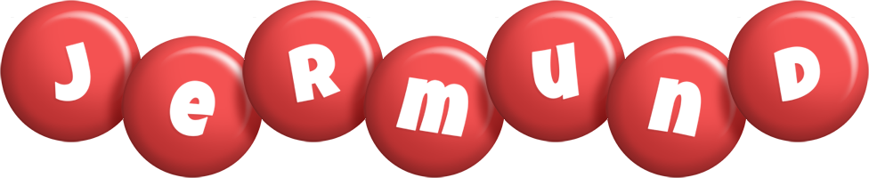 Jermund candy-red logo