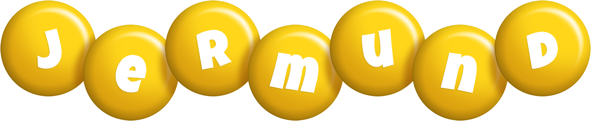 Jermund candy-yellow logo