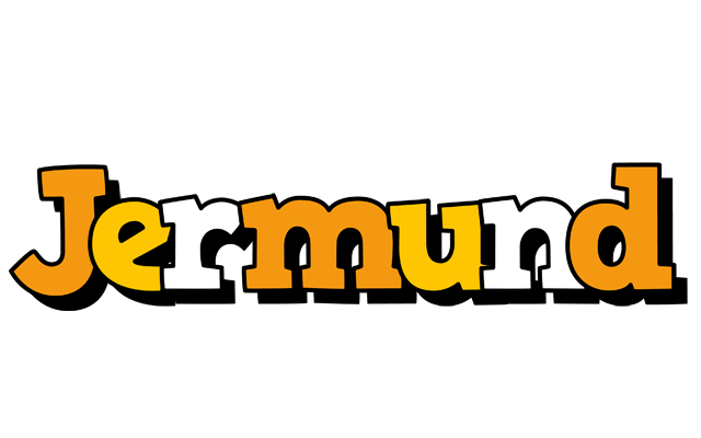 Jermund cartoon logo