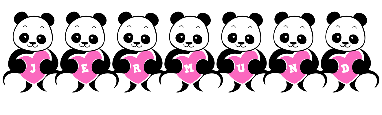 Jermund love-panda logo
