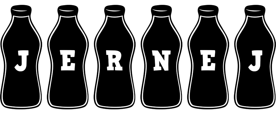 Jernej bottle logo