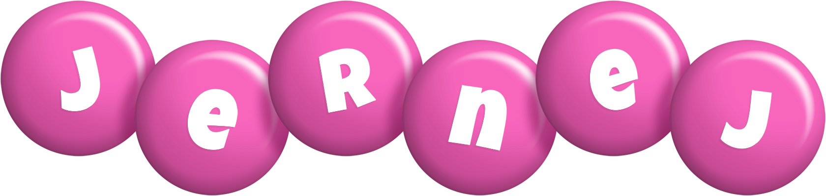 Jernej candy-pink logo