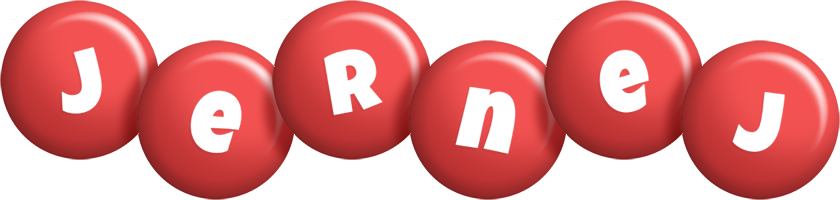 Jernej candy-red logo