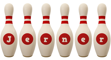 Jerner bowling-pin logo