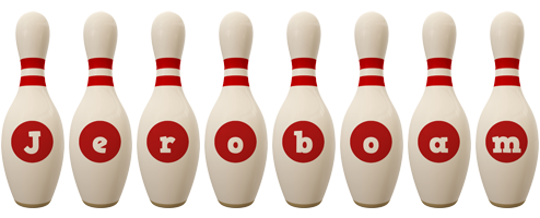 Jeroboam bowling-pin logo