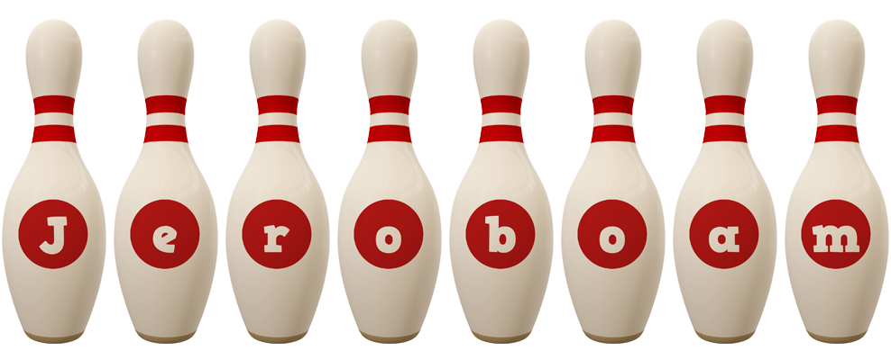 Jeroboam bowling-pin logo
