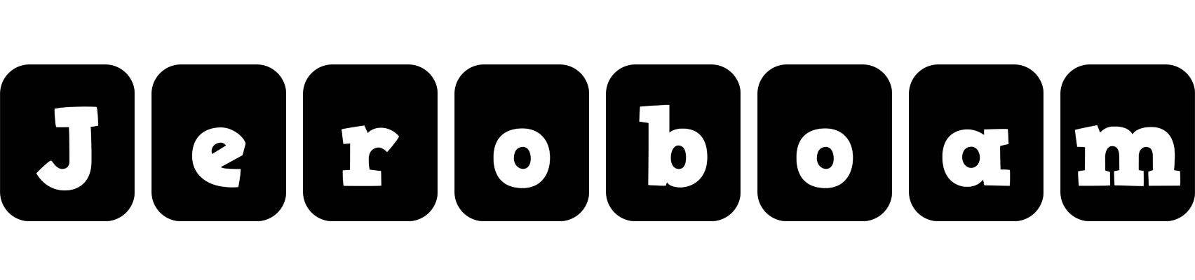 Jeroboam box logo