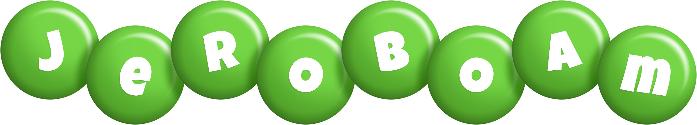 Jeroboam candy-green logo