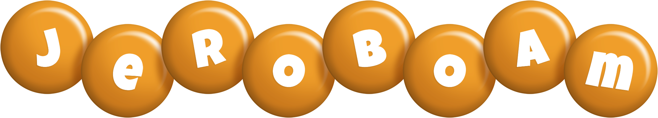 Jeroboam candy-orange logo