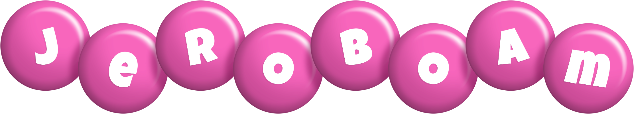 Jeroboam candy-pink logo