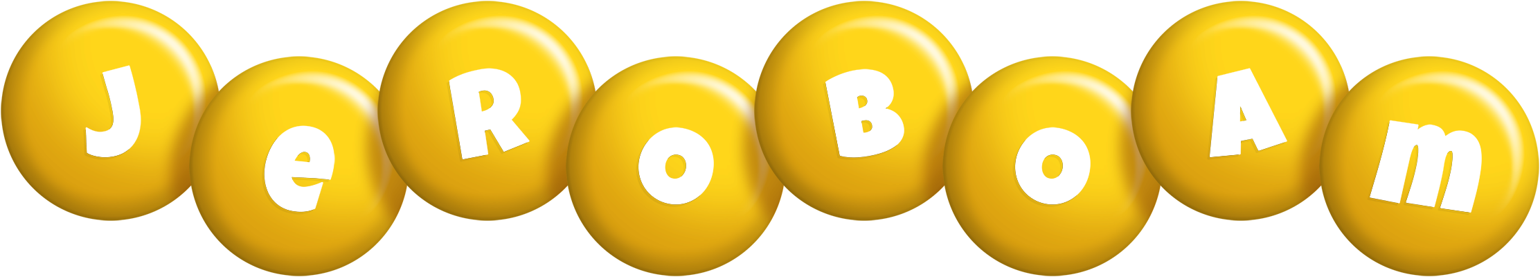 Jeroboam candy-yellow logo