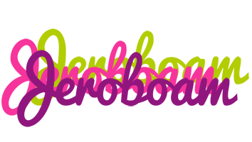 Jeroboam flowers logo