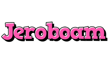 Jeroboam girlish logo