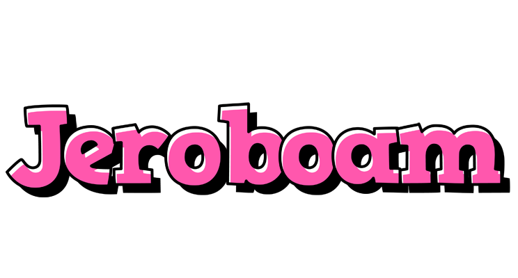 Jeroboam girlish logo