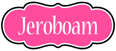 Jeroboam invitation logo