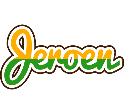Jeroen banana logo