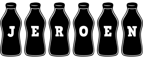 Jeroen bottle logo