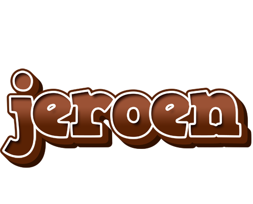Jeroen brownie logo