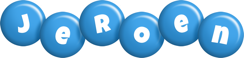 Jeroen candy-blue logo
