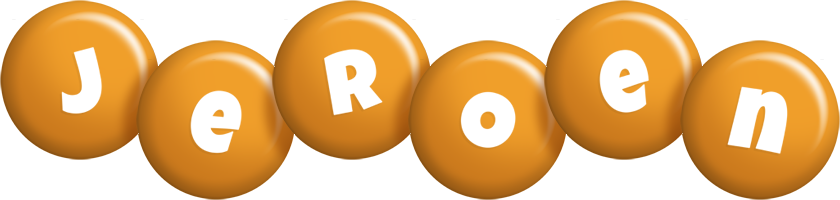 Jeroen candy-orange logo