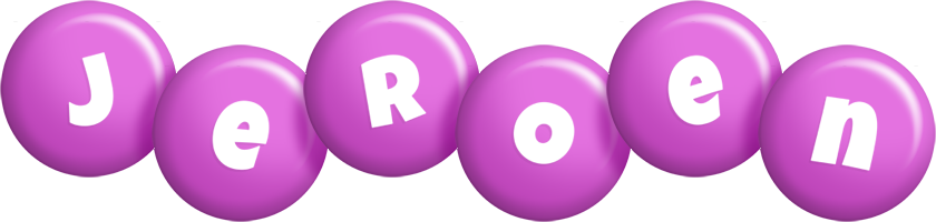 Jeroen candy-purple logo